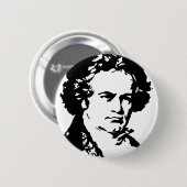 Ludwig van Beethoven Button (Vorne & Hinten)