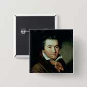 Ludwig van Beethoven Button (Vorne & Hinten)