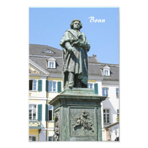 Ludwig-van-Beethoven-Denkmal in Bonn Fotodruck