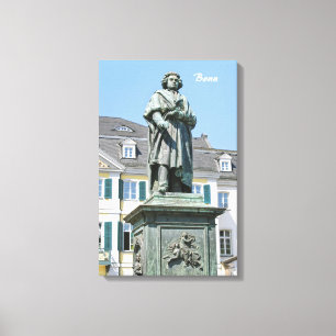 Ludwig-van-Beethoven-Denkmal in Bonn Leinwanddruck