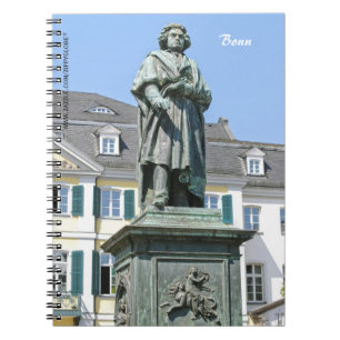 Ludwig-van-Beethoven-Denkmal in Bonn Notizblock