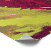 Ludwig Van Beethoven Digital Art Poster (Ecke)