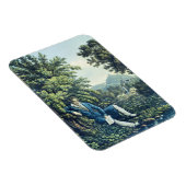 Ludwig van Beethoven durch einen Fluss (farbige Gr Magnet (Rechte Seite)
