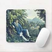 Ludwig van Beethoven durch einen Fluss (farbiges Mousepad (Mit Mouse)
