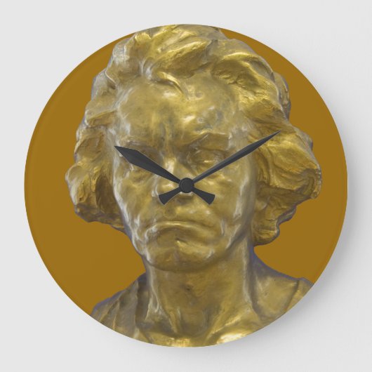 Ludwig van Beethoven Große Wanduhr (Vorderseite)