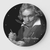 Ludwig van Beethoven Große Wanduhr (Vorderseite)
