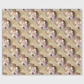 Ludwig van Beethoven im Aquarell Stil Geschenkpapier (Flach)