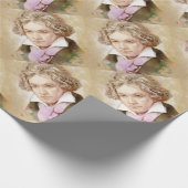 Ludwig van Beethoven im Aquarell Stil Geschenkpapier (Ecke)