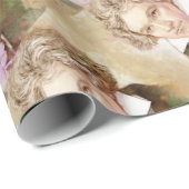 Ludwig van Beethoven im Aquarell Stil Geschenkpapier (Rolleneckpunkt)