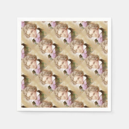 Ludwig van Beethoven im Aquarell Stil Serviette