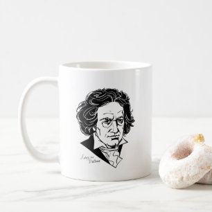 Ludwig van Beethoven Kaffeetasse