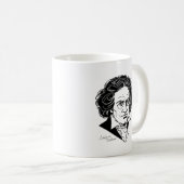 Ludwig van Beethoven Kaffeetasse (VorderseiteRechts)