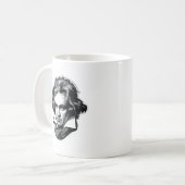 Ludwig van Beethoven Kaffeetasse (Vorderseite Links)