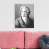 Ludwig van Beethoven Leinwanddruck (Insitu (Wohnzimmer))