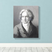 Ludwig van Beethoven Leinwanddruck (Insitu (Holzboden))
