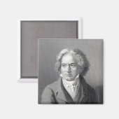 Ludwig van Beethoven Magnet (Vorderseite/Rückseite)