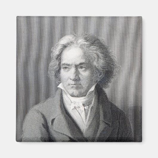 Ludwig van Beethoven Magnet (Vorne)