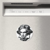 Ludwig van Beethoven Magnet (In Situ (Geschirrspüler))