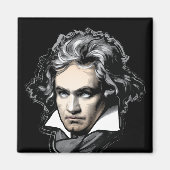 Ludwig van Beethoven Magnet (Vorne)