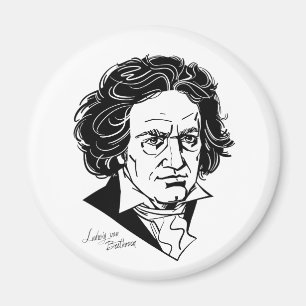 Ludwig van Beethoven Magnet
