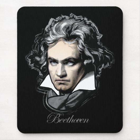 Ludwig van Beethoven Mousepad (Vorne)