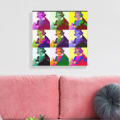 Ludwig Van Beethoven Pop Art Leinwanddruck (Insitu (Wohnzimmer))