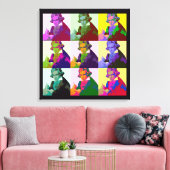 Ludwig Van Beethoven Pop Art Leinwanddruck (Insitu (Wohnzimmer))