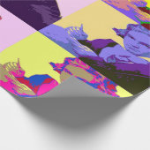 Ludwig Van Beethoven Pop Art Wrapping Paper Geschenkpapier (Ecke)