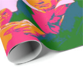 Ludwig Van Beethoven Pop Art Wrapping Paper Geschenkpapier (Rolleneckpunkt)