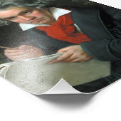Ludwig van Beethoven Portrait Fotodruck (Ecke)