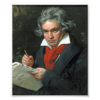 Ludwig van Beethoven Portrait Fotodruck
