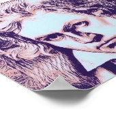 Ludwig van Beethoven Portrait Joseph Karl Stieler Poster (Ecke)