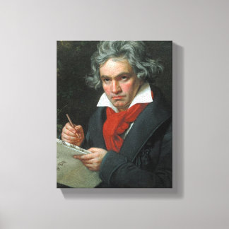 Ludwig van Beethoven Portrait Leinwanddruck