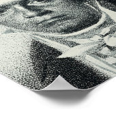 Ludwig Van Beethoven Portrait Poster (Ecke)