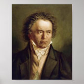 Ludwig Van Beethoven Portrait Poster (Vorne)