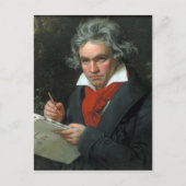 Ludwig van Beethoven Portrait Postkarte (Vorderseite)