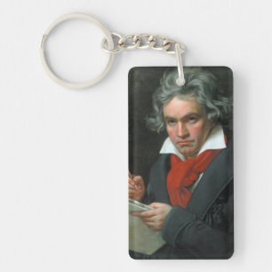 Ludwig-van-Beethoven-Portrait Schlüsselanhänger