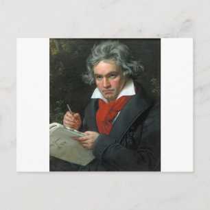 Ludwig van Beethoven Porträt Postkarte