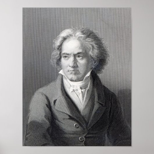 Ludwig van Beethoven Poster (Vorne)