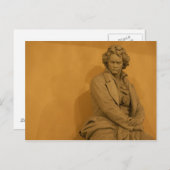 Ludwig van Beethoven Postkarte (Vorne/Hinten)