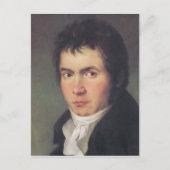 Ludwig van Beethoven Postkarte (Vorderseite)