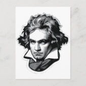 Ludwig van Beethoven Postkarte (Vorderseite)