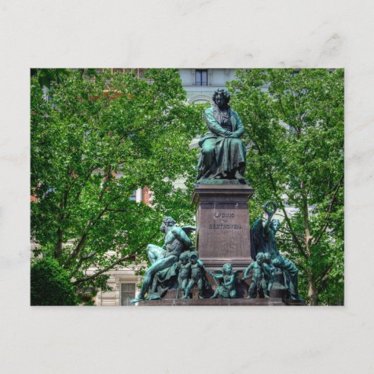 Ludwig van Beethoven Postkarte (Vorderseite)