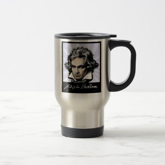 Ludwig van Beethoven Reisebecher (Rechts)