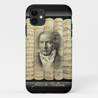 Ludwig van Beethoven~Rolled Classic Sheet Music~ Case-Mate iPhone Hülle