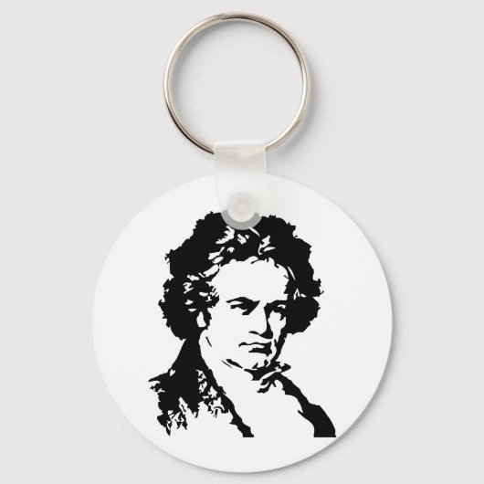 Ludwig van Beethoven Schlüsselanhänger (Vorderseite)