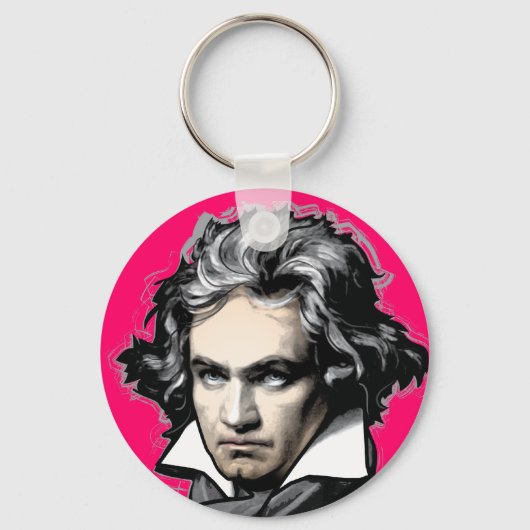 Ludwig van Beethoven Schlüsselanhänger (Vorderseite)