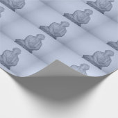 Ludwig Van Beethoven Statue Geschenkpapier (Ecke)