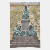 Ludwig Van Beethoven Statue Handtuch (Vertikal)