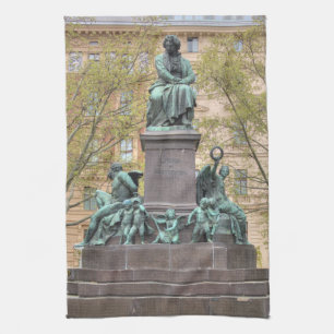 Ludwig Van Beethoven Statue Handtuch